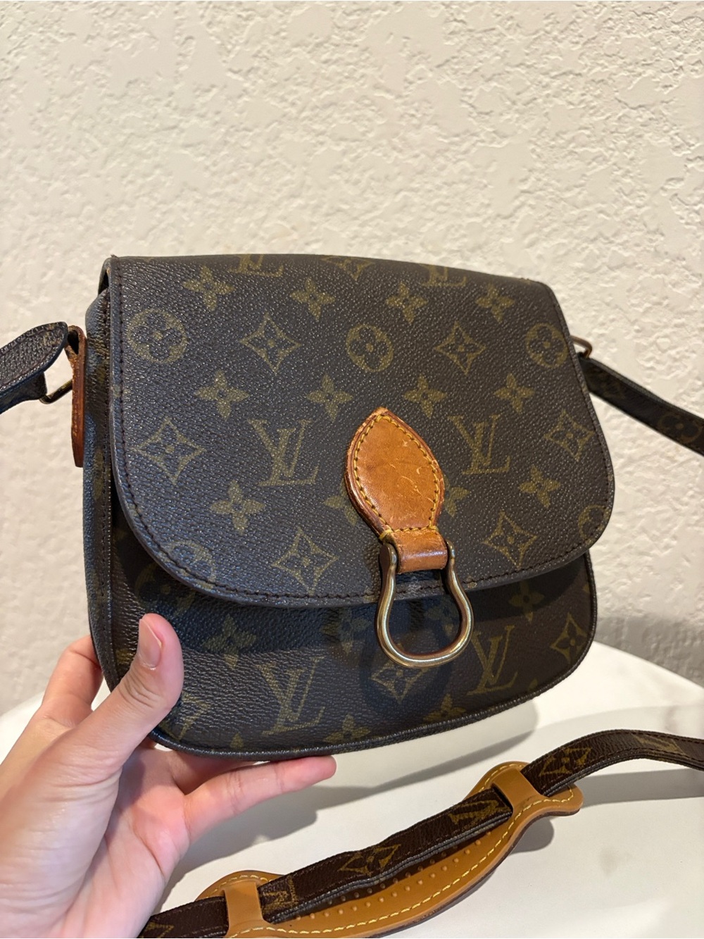 Louis Vuitton Saint Cloud Brown Monogram Crossbody Bag - Picture 3 of 15